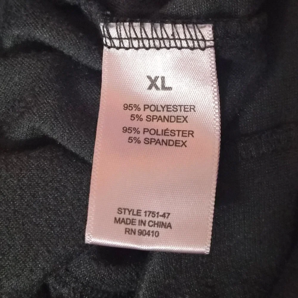 Juicy Couture Black Velour Monogram Sleep Shorts XL Logo Waistband 1751-47